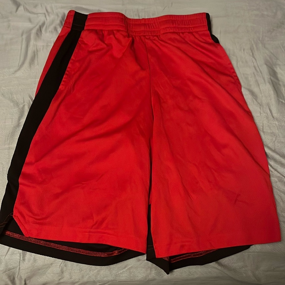 Tek gear red shorts size medium